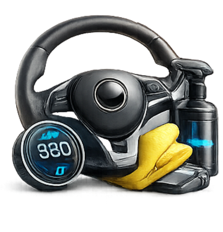 Car Accessories Category Icon for Gul Plaza PK Online Store Featuring Auto Interior and Electronic Accessories